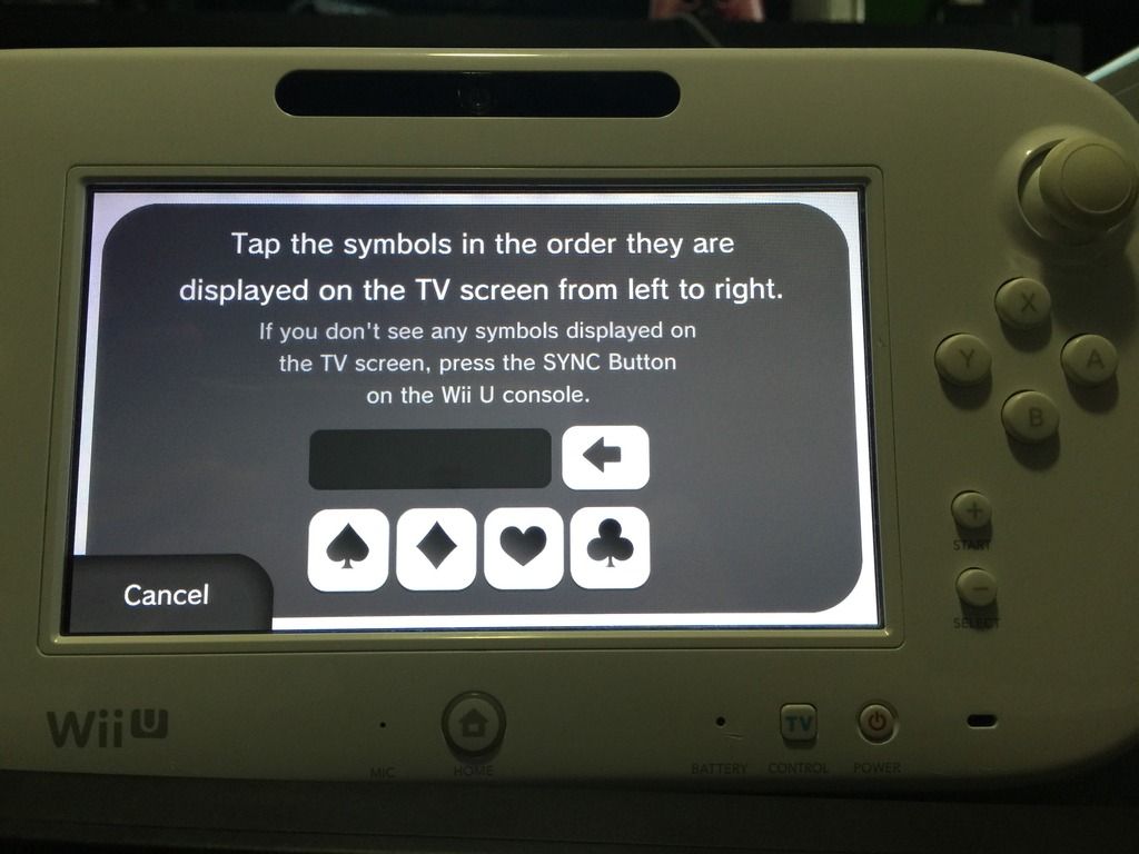 How to pair Wii U kiosk gamepad to a Wis001 or Wis003 console